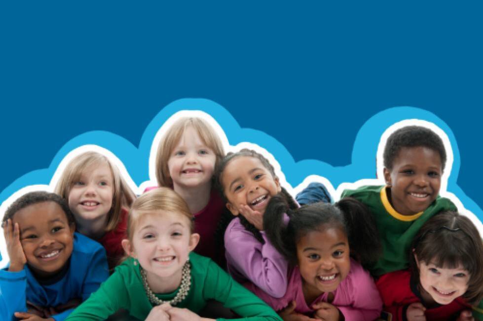 kids smiling